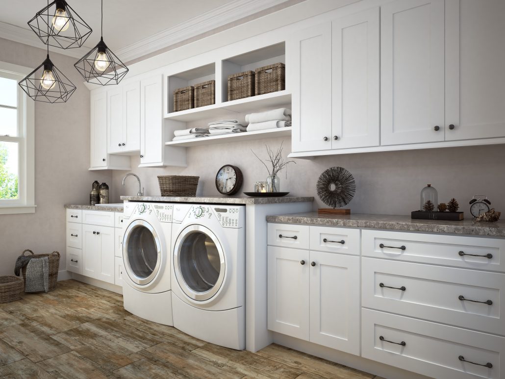 Laundry Room Cabinets Visualization - Addo Visualization - Kitchen ...