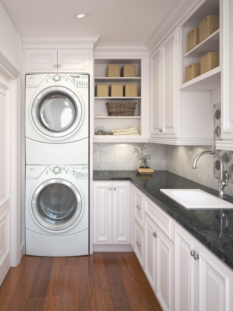 Laundry Room Cabinets - Variations - Addo Visualization - Kitchen ...